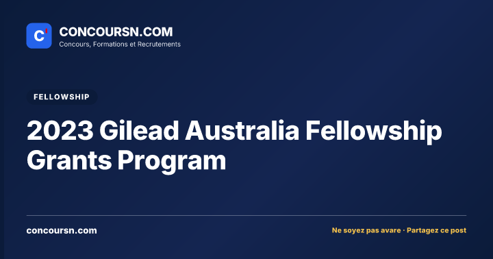 Illustration de l’article : 2023 Gilead Australia Fellowship Grants Program