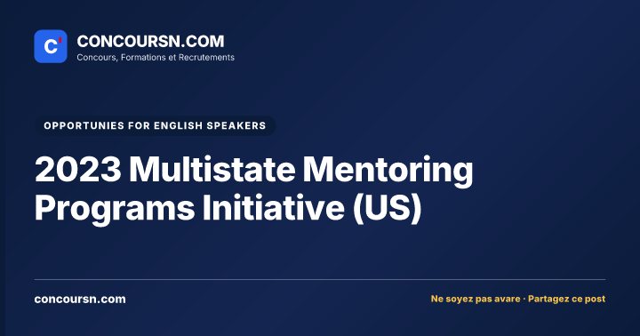 Illustration de l’article : 2023 Multistate Mentoring Programs Initiative (US)