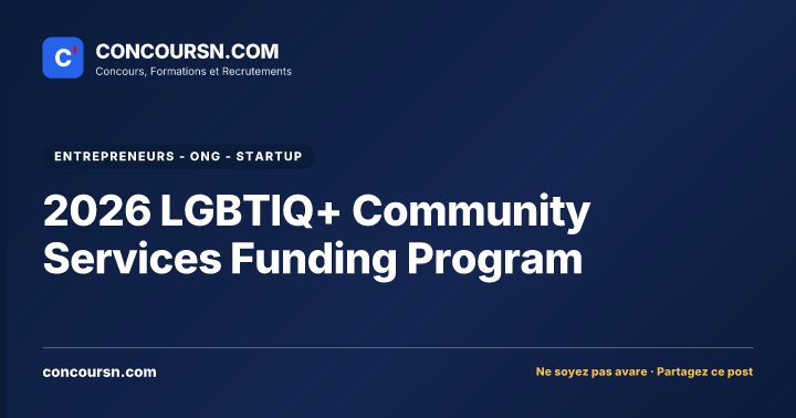 Illustration de l’article : 2026 LGBTIQ+ Community Services Funding Program