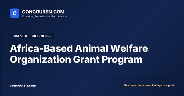 Illustration de l’article : Africa-Based Animal Welfare Organization Grant Program