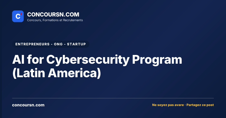 Illustration de l’article : AI for Cybersecurity Program (Latin America)
