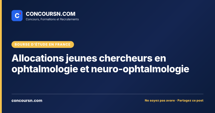 Illustration de l’article : Allocations jeunes chercheurs en ophtalmologie et neuro-ophtalmologie