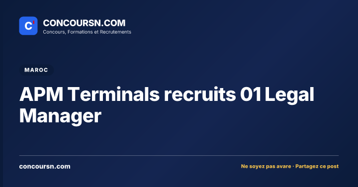 Illustration de l’article : APM Terminals recruits 01 Legal Manager