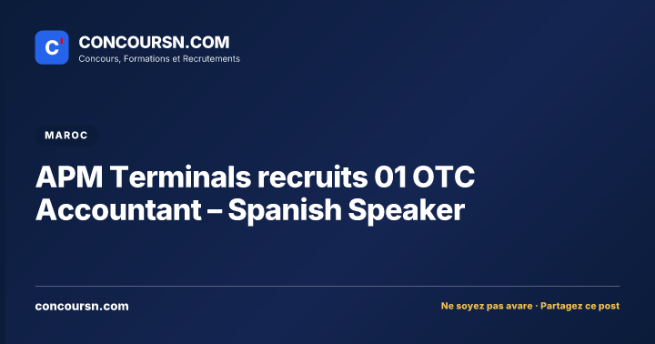Illustration de l’article : APM Terminals recruits 01 OTC Accountant – Spanish Speaker