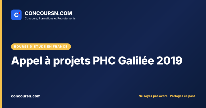 Illustration de l’article : Appel à projets PHC Galilée 2019