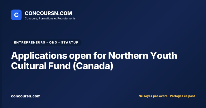 Illustration de l’article : Applications open for Northern Youth Cultural Fund (Canada)