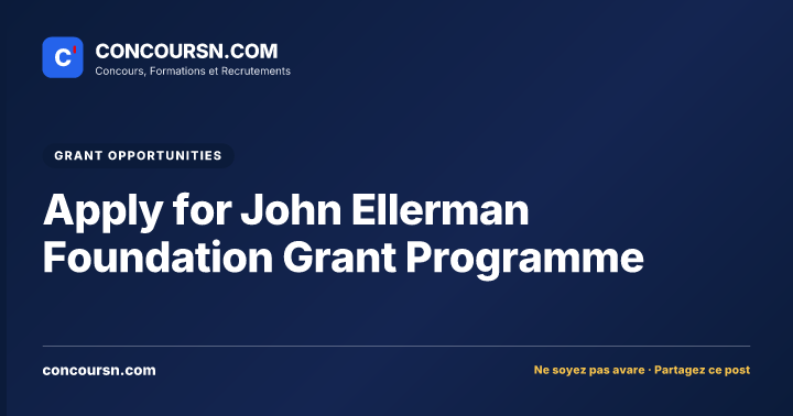 Illustration de l’article : Apply for John Ellerman Foundation Grant Programme