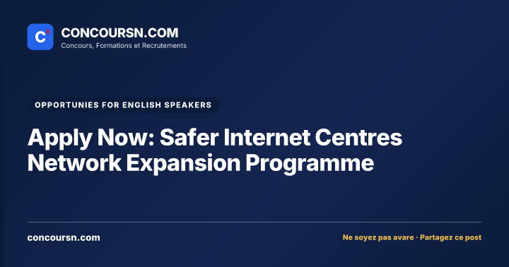 Illustration de l’article : Apply Now: Safer Internet Centres Network Expansion Programme