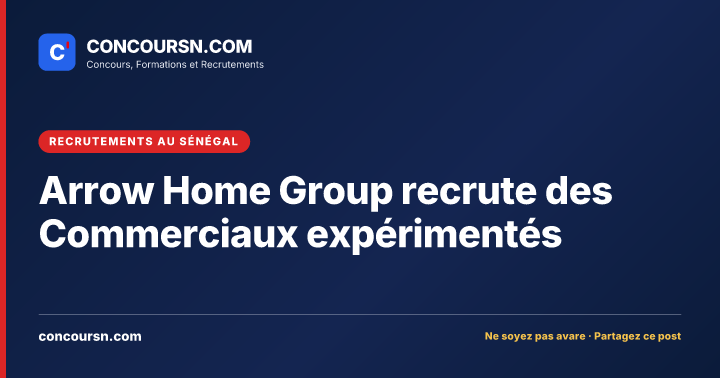 Illustration de l’article : Arrow Home Group recrute des Commerciaux expérimentés