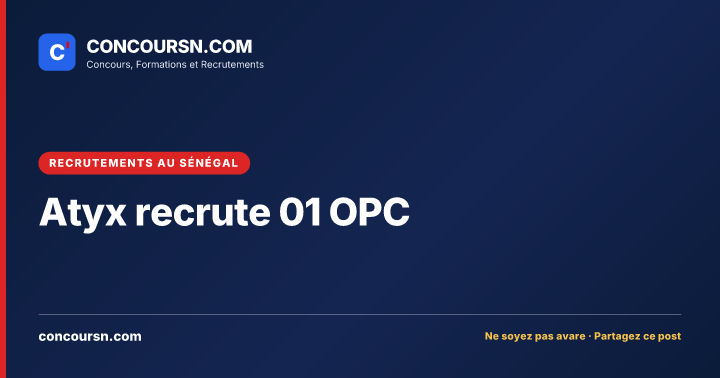 Illustration de l’article : Atyx recrute 01 OPC