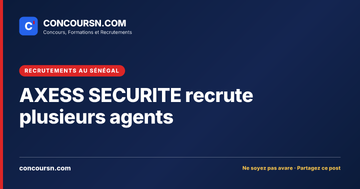 Illustration de l’article : AXESS SECURITE recrute plusieurs agents