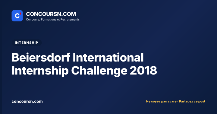 Illustration de l’article : Beiersdorf International Internship Challenge 2018