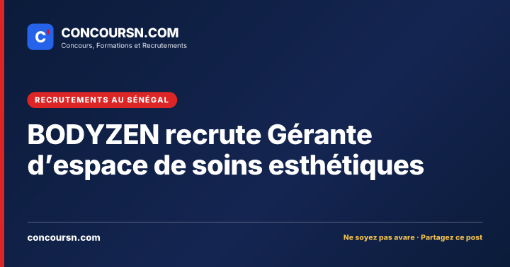 Illustration de l’article : BODYZEN recrute Gérante d’espace de soins esthétiques