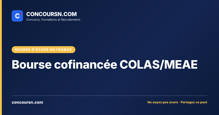 Illustration de l’article : Bourse cofinancée COLAS/MEAE