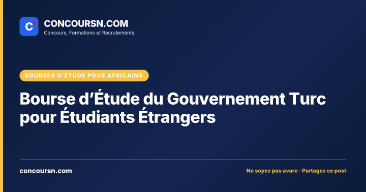 Illustration de l’article : Bourse d’Étude du Gouvernement Turc pour Étudiants Étrangers