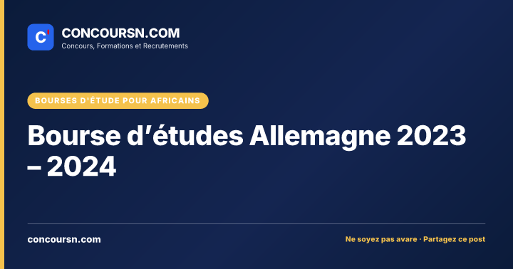 Illustration de l’article : Bourse d’études Allemagne 2023 – 2024