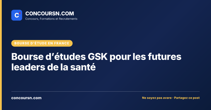 Illustration de l’article : Bourse d’études GSK pour les futures leaders de la santé