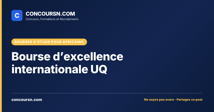 Illustration de l’article : Bourse d’excellence internationale UQ