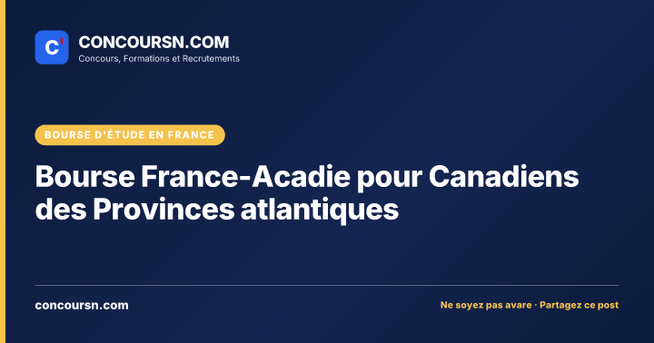Illustration de l’article : Bourse France-Acadie pour Canadiens des Provinces atlantiques