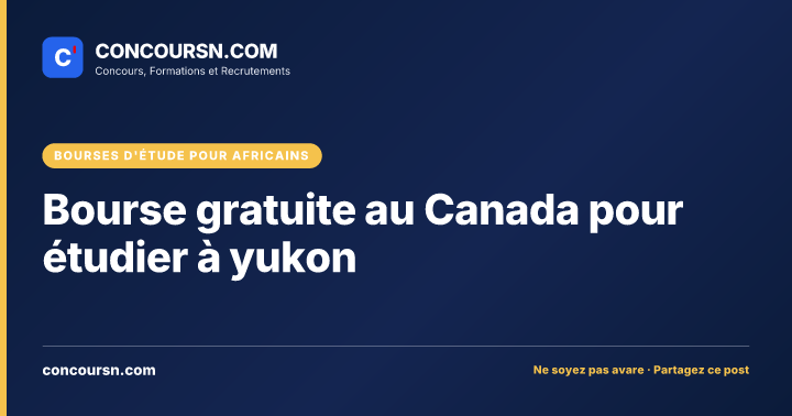 Illustration de l’article : Bourse gratuite au Canada pour étudier à yukon