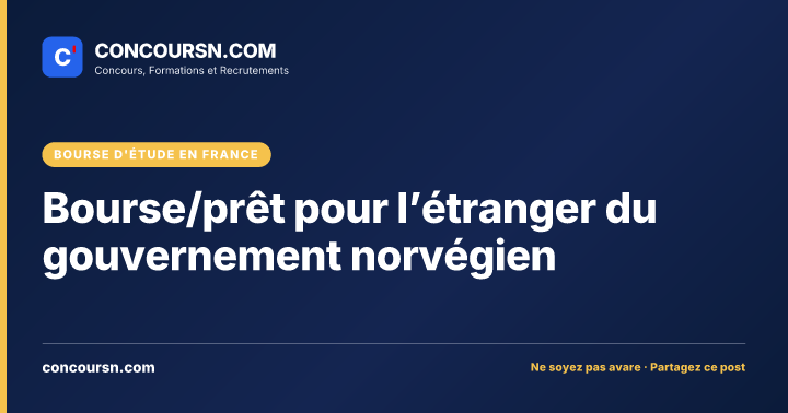 Illustration de l’article : Bourse/prêt pour l’étranger du gouvernement norvégien