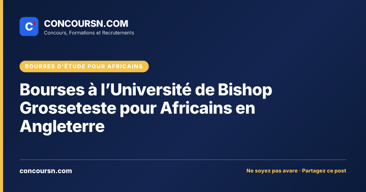 Illustration de l’article : Bourses à l’Université de Bishop Grosseteste pour Africains en Angleterre