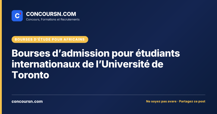Illustration de l’article : Bourses d’admission pour étudiants internationaux de l’Université de Toronto