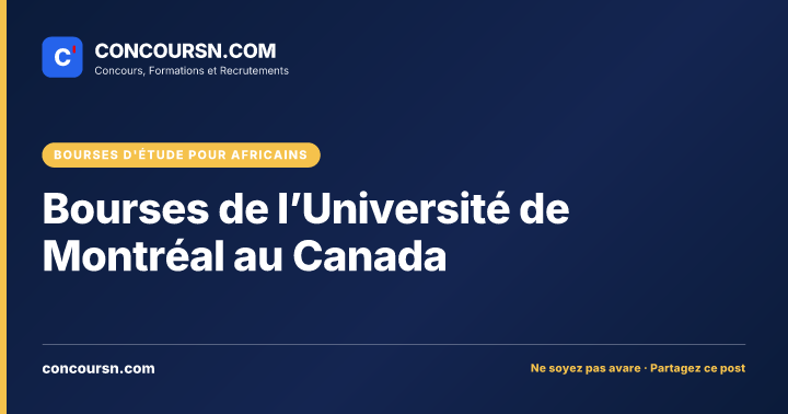 Illustration de l’article : Bourses de l’Université de Montréal au Canada