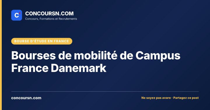 Illustration de l’article : Bourses de mobilité de Campus France Danemark