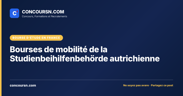 Illustration de l’article : Bourses de mobilité de la Studienbeihilfenbehörde autrichienne