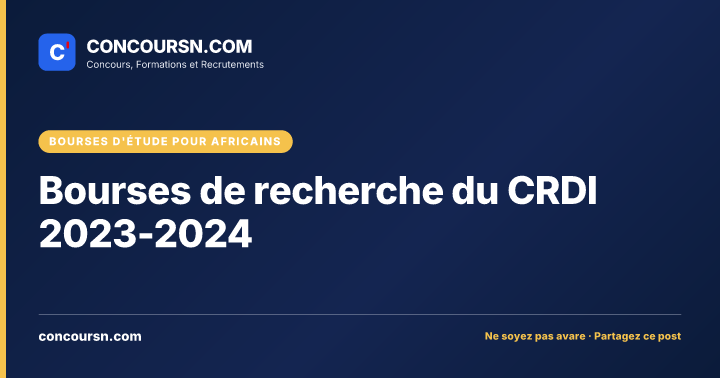 Illustration de l’article : Bourses de recherche du CRDI 2023-2024