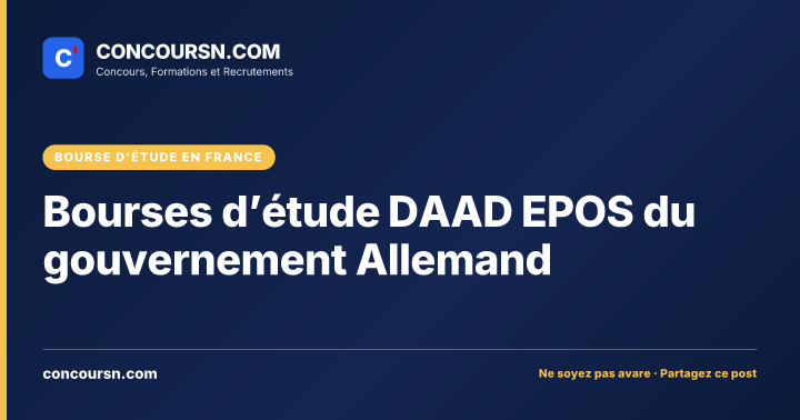 Illustration de l’article : Bourses d’étude DAAD EPOS du gouvernement Allemand