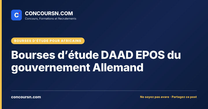 Illustration de l’article : Bourses d’étude DAAD EPOS du gouvernement Allemand