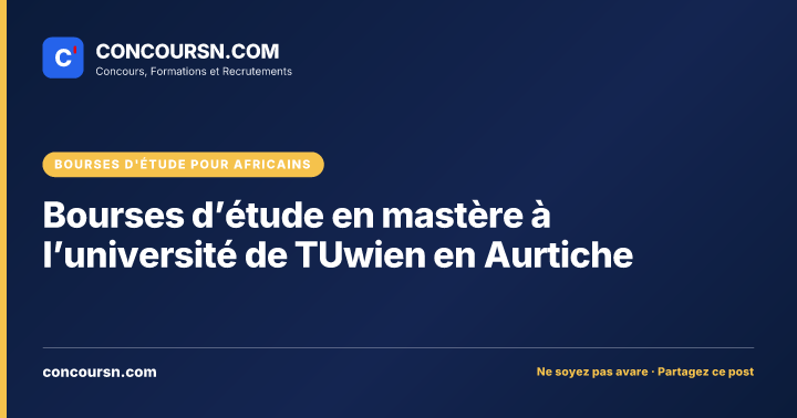 Illustration de l’article : Bourses d’étude en mastère à l’université de TUwien en Aurtiche