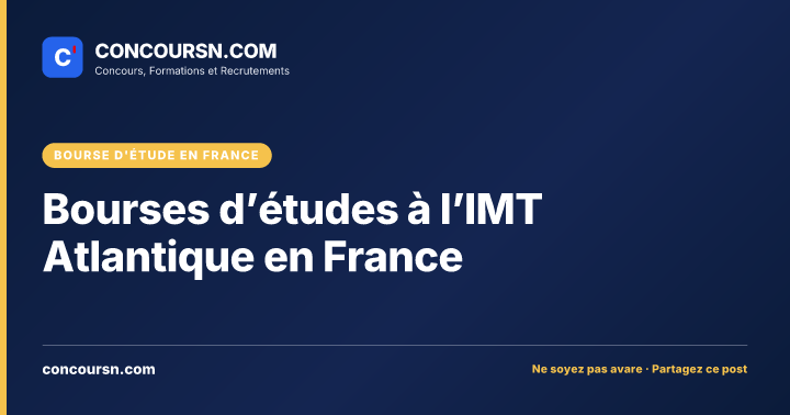 Illustration de l’article : Bourses d’études à l’IMT Atlantique en France