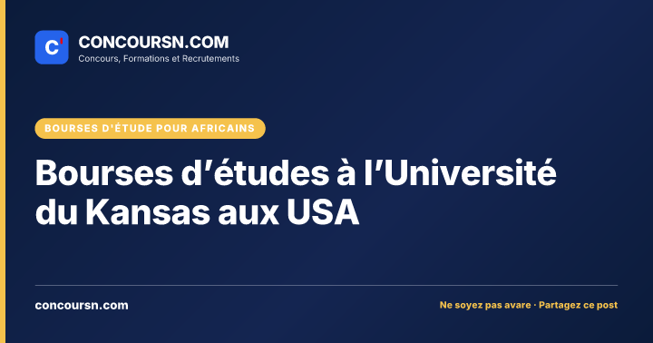 Illustration de l’article : Bourses d’études à l’Université du Kansas aux USA