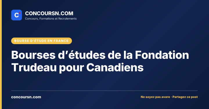 Illustration de l’article : Bourses d’études de la Fondation Trudeau pour Canadiens