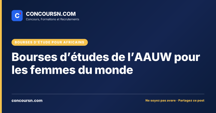 Illustration de l’article : Bourses d’études de l’AAUW pour les femmes du monde