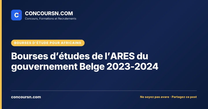 Illustration de l’article : Bourses d’études de l’ARES du gouvernement Belge 2023-2024