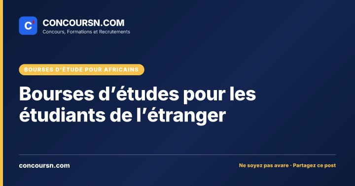 Illustration de l’article : Bourses d’études pour les étudiants de l’étranger