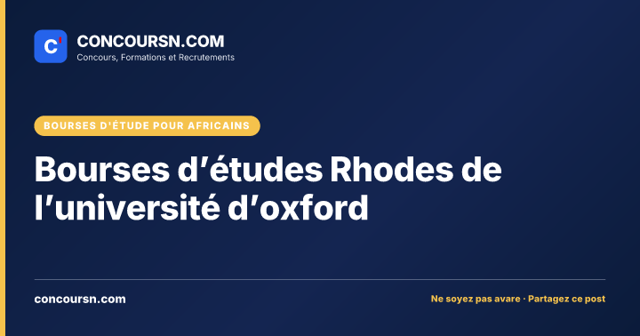 Illustration de l’article : Bourses d’études Rhodes de l’université d’oxford