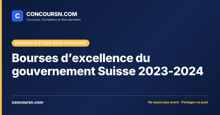 Illustration de l’article : Bourses d’excellence du gouvernement Suisse 2023-2024