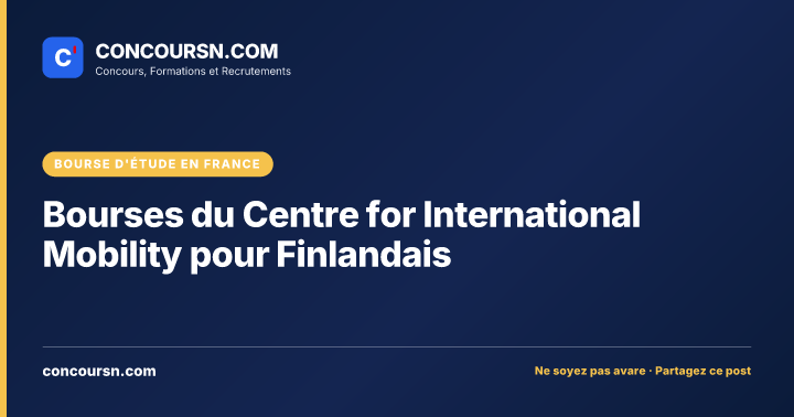 Illustration de l’article : Bourses du Centre for International Mobility pour Finlandais