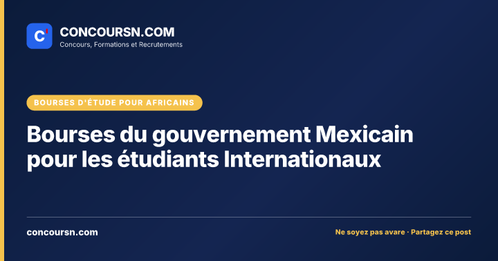 Illustration de l’article : Bourses du gouvernement Mexicain pour les étudiants Internationaux