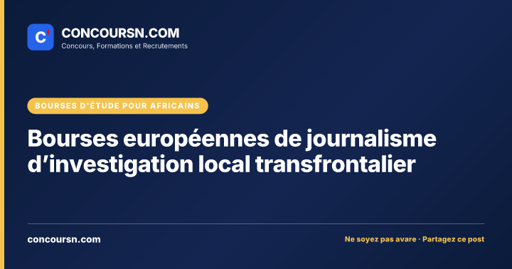 Illustration de l’article : Bourses européennes de journalisme d’investigation local transfrontalier