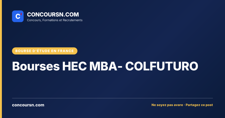 Illustration de l’article : Bourses HEC MBA- COLFUTURO