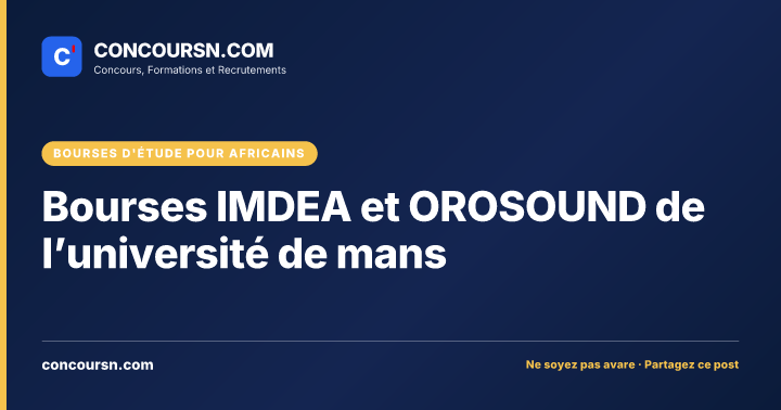 Illustration de l’article : Bourses IMDEA et OROSOUND de l’université de mans