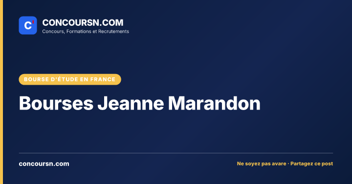 Illustration de l’article : Bourses Jeanne Marandon
