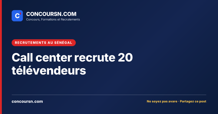 Illustration de l’article : Call center recrute 20 télévendeurs