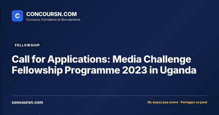 Illustration de l’article : Call for Applications: Media Challenge Fellowship Programme 2023 in Uganda